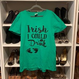 Maternity Tee - St Pattys